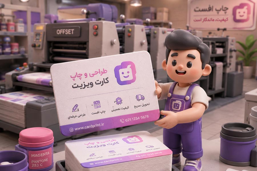 کارت ویزیت چیست و چگونه یک کارت ویزیت حرفه‌ای انتخاب کنیم؟